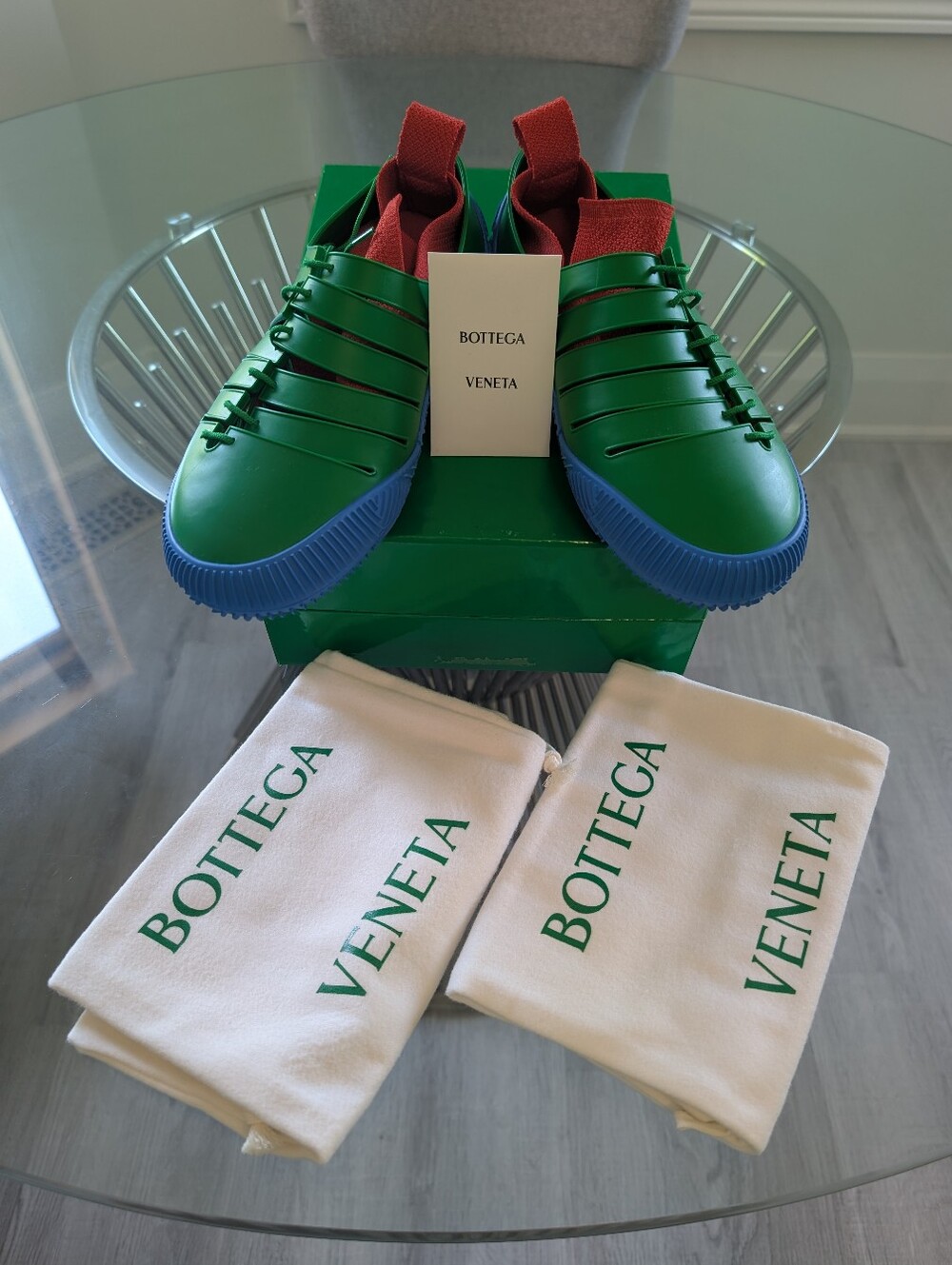 Bottega Veneta Climber Sneakers NEW IN BOX-Men size 7, Women 9.5 EUR 40 Unisex